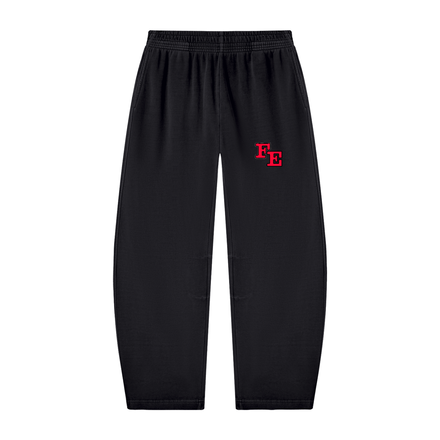 Unisex Vintage Washed Barrel Leg Sweatpants