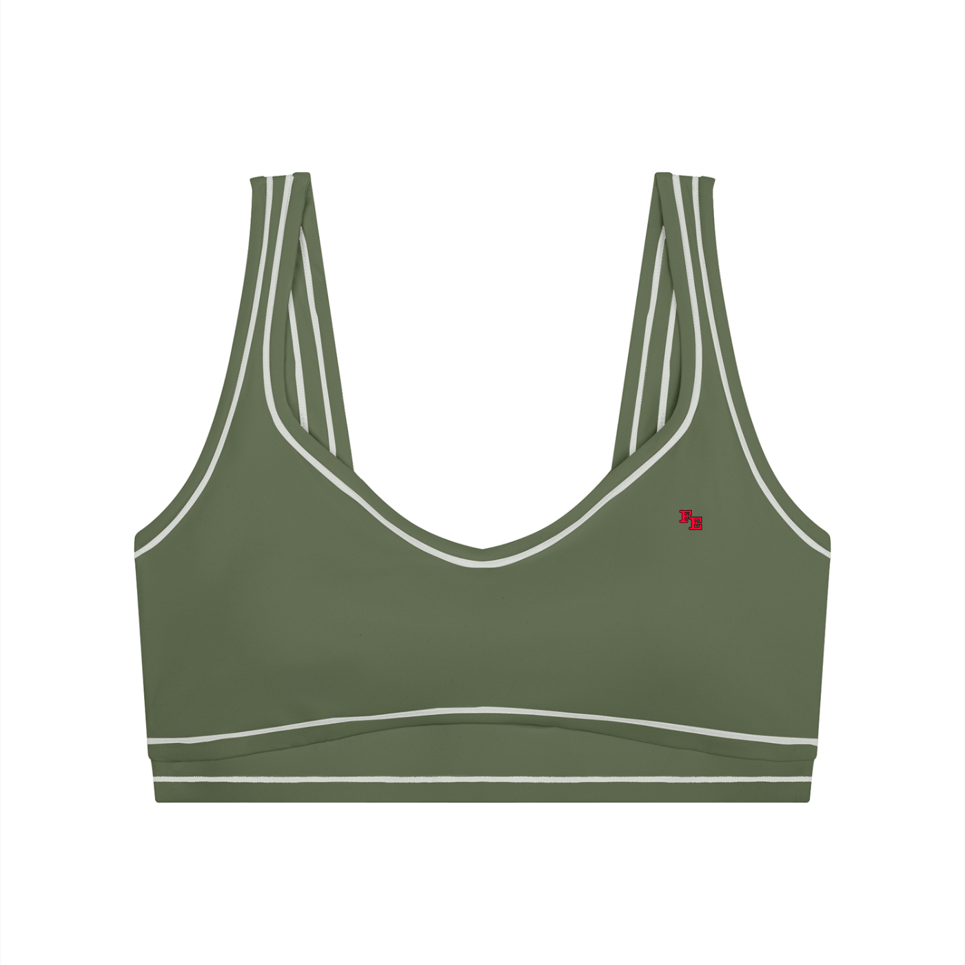 Women’s Topstitching Yoga Sports Bra