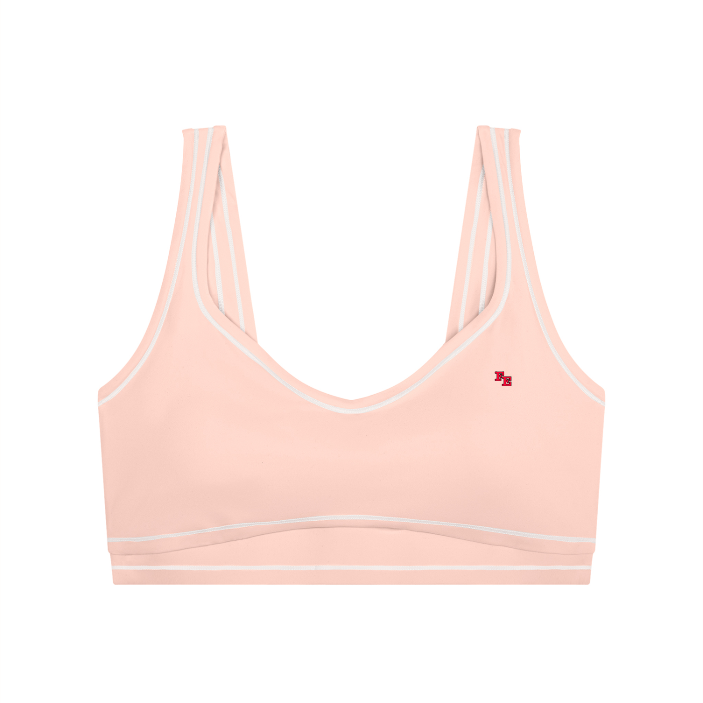 Women’s Topstitching Yoga Sports Bra