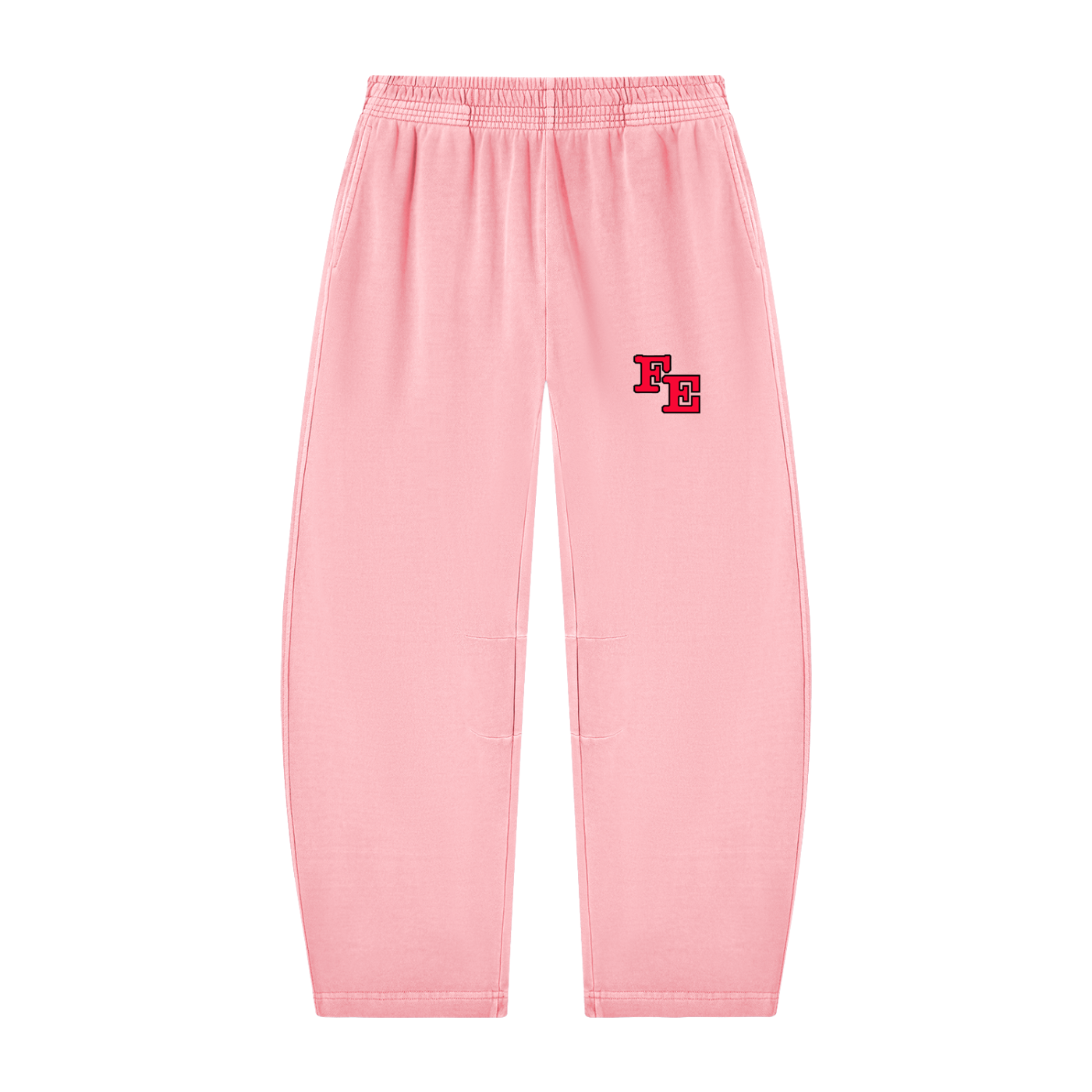 Unisex Vintage Washed Barrel Leg Sweatpants