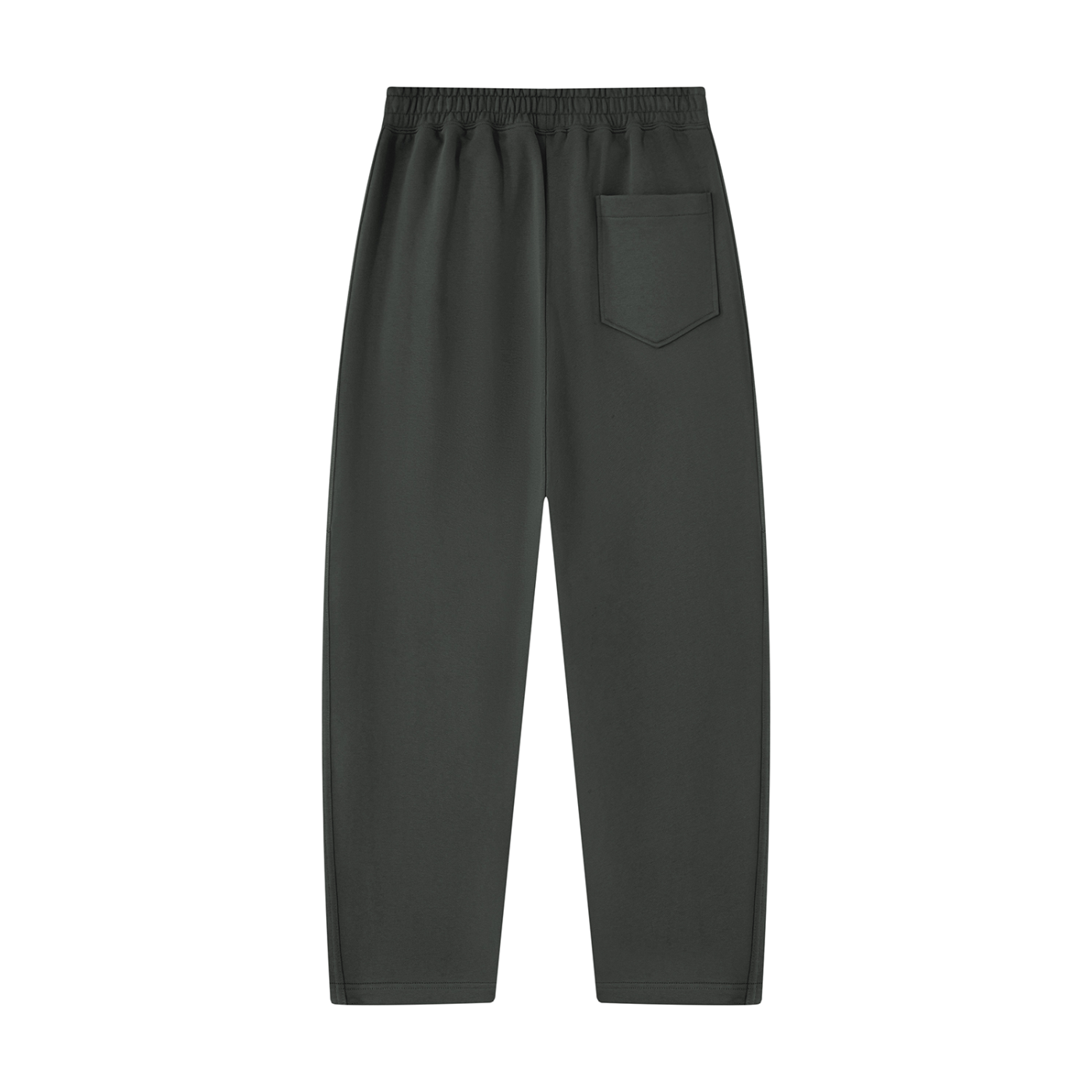 Unisex Tapered Straight Hem Sweatpants