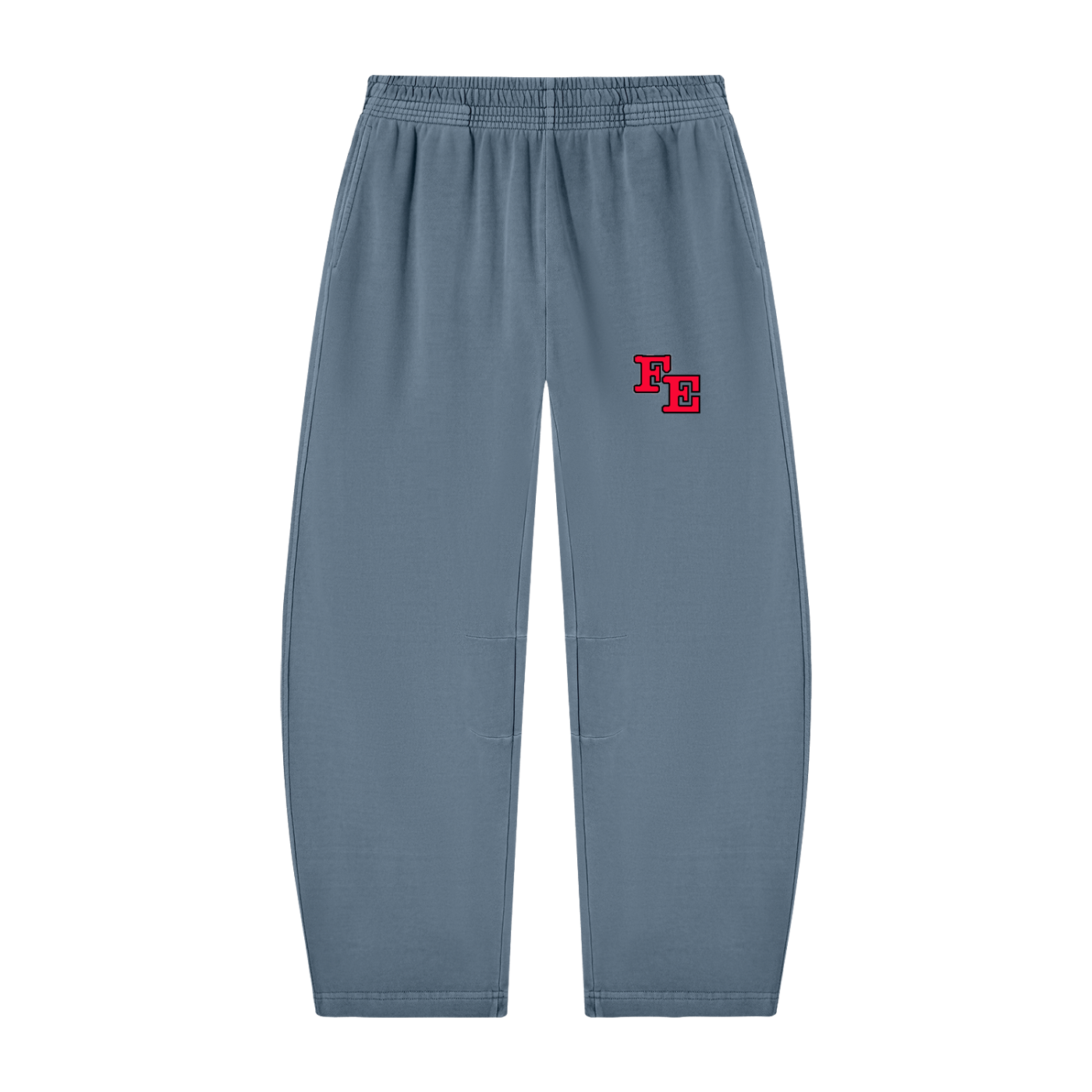 Unisex Vintage Washed Barrel Leg Sweatpants