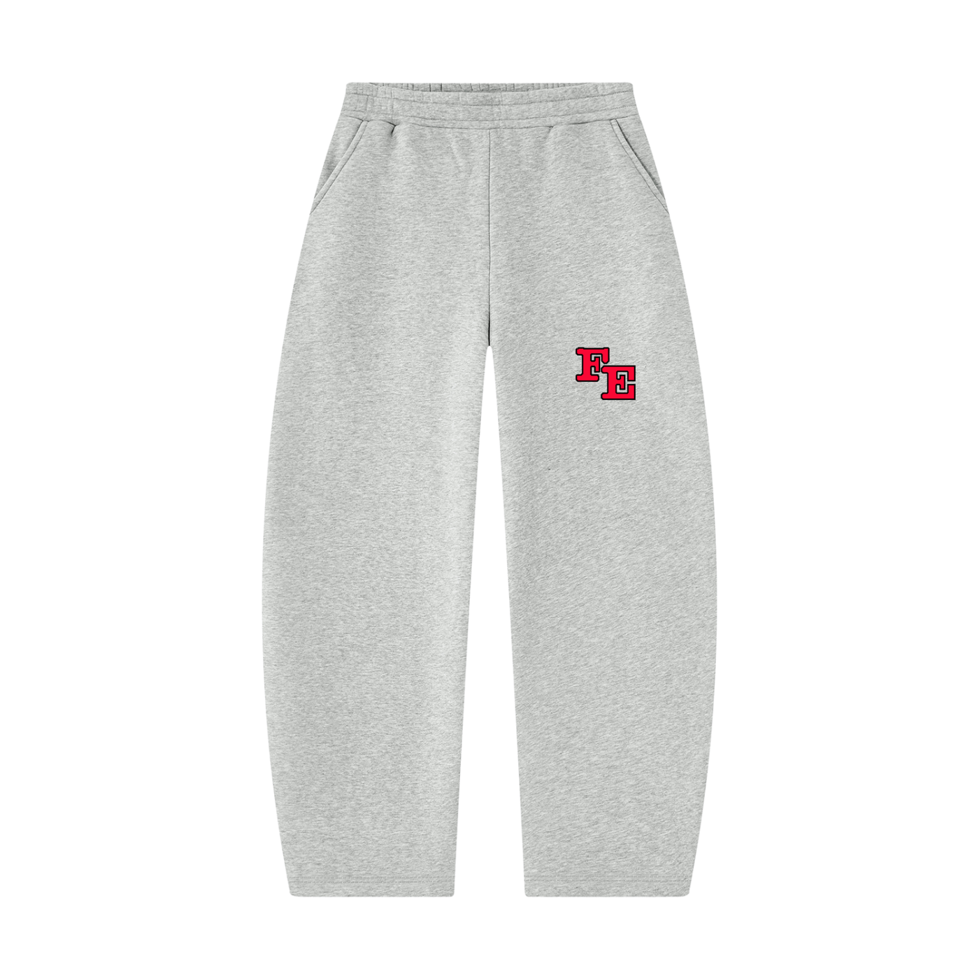 Unisex Barrel Leg Sweatpants
