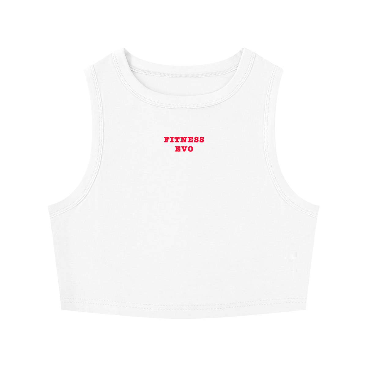Women's Tight Crewneck Crop Tank Top