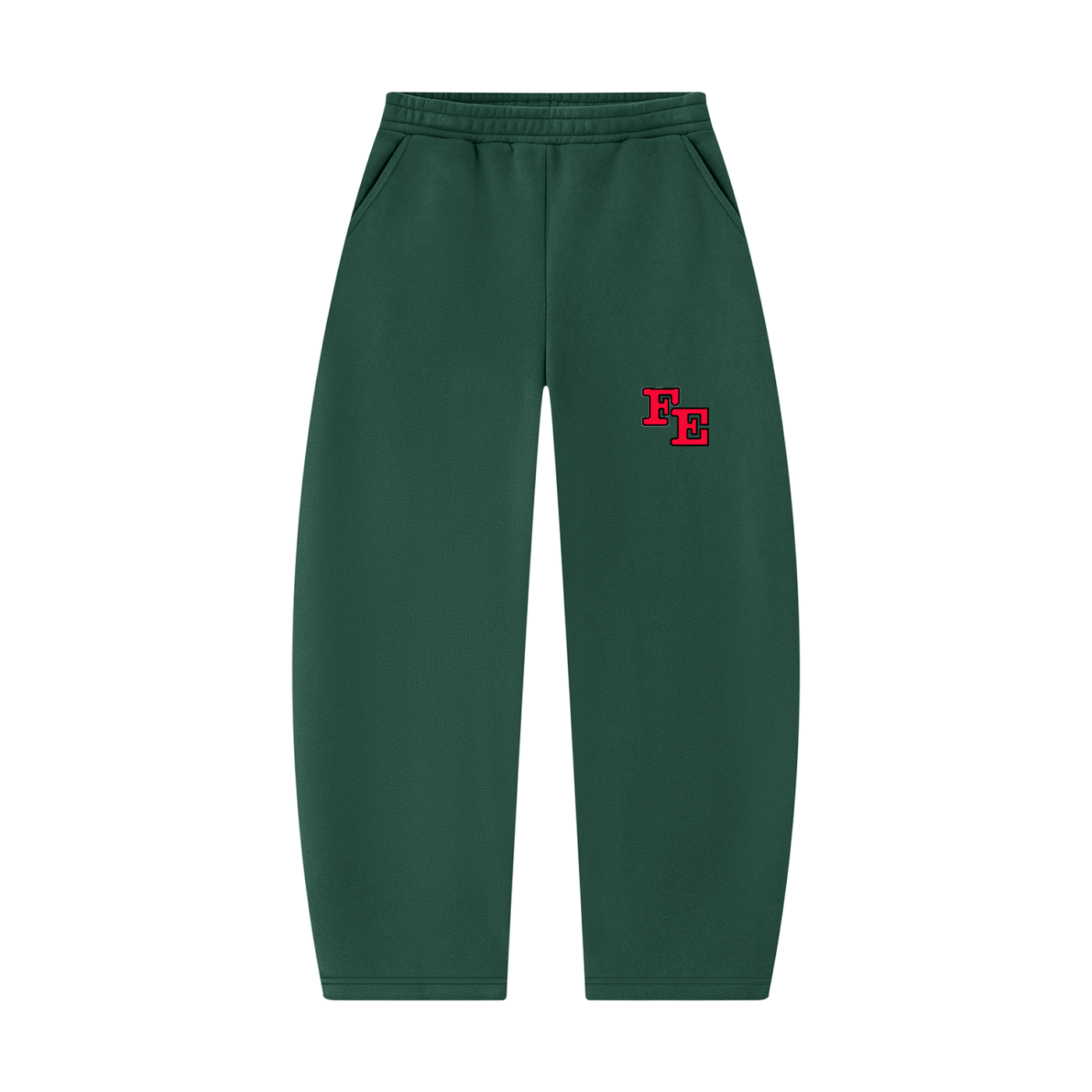 Unisex Barrel Leg Sweatpants