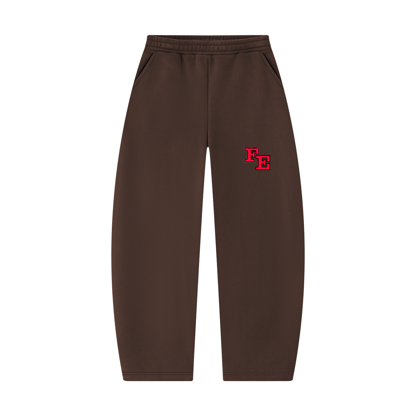 Unisex Barrel Leg Sweatpants