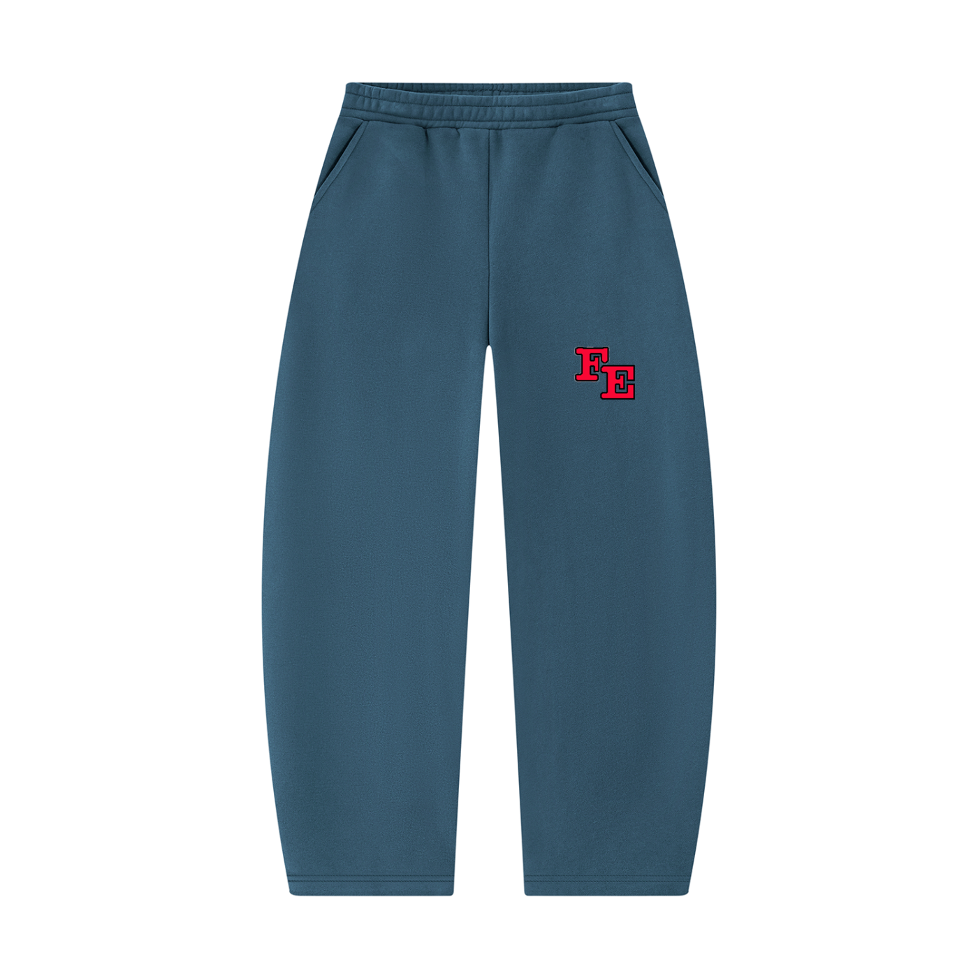 Unisex Barrel Leg Sweatpants