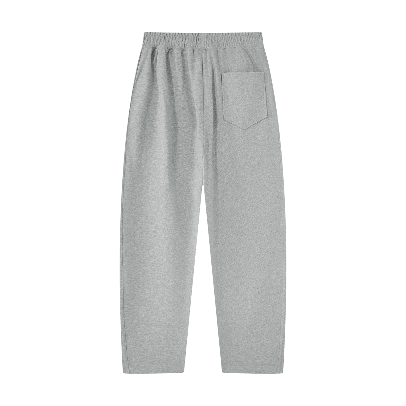 Unisex Tapered Straight Hem Sweatpants
