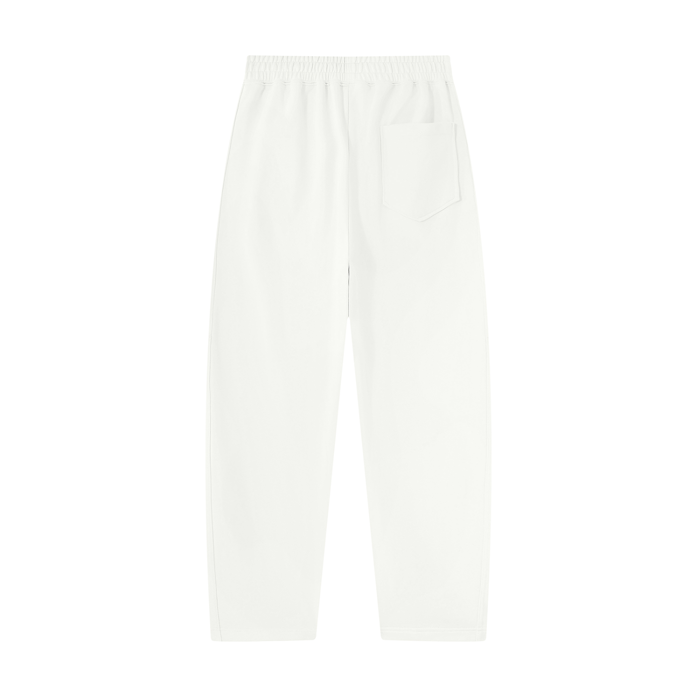 Unisex Tapered Straight Hem Sweatpants