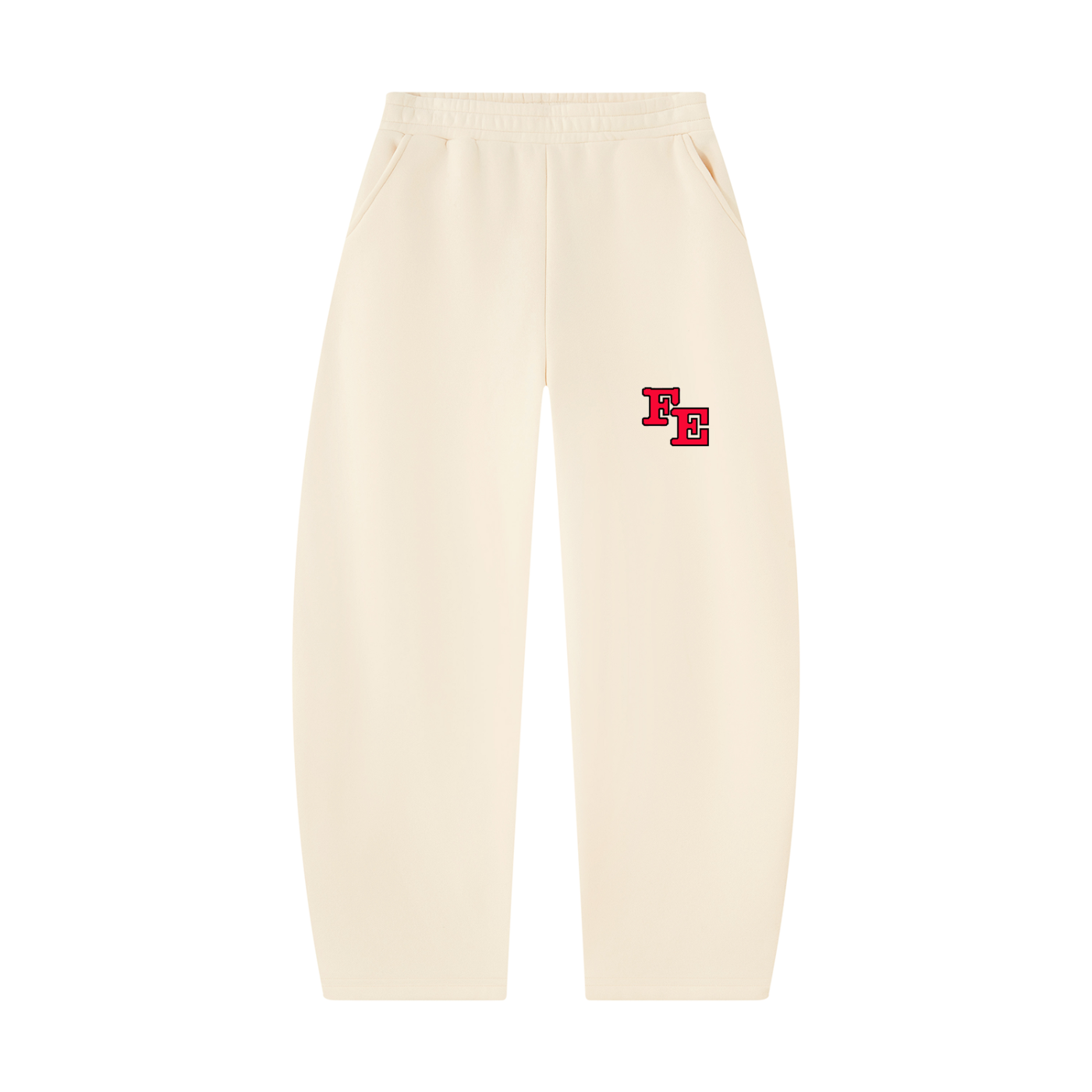 Unisex Barrel Leg Sweatpants