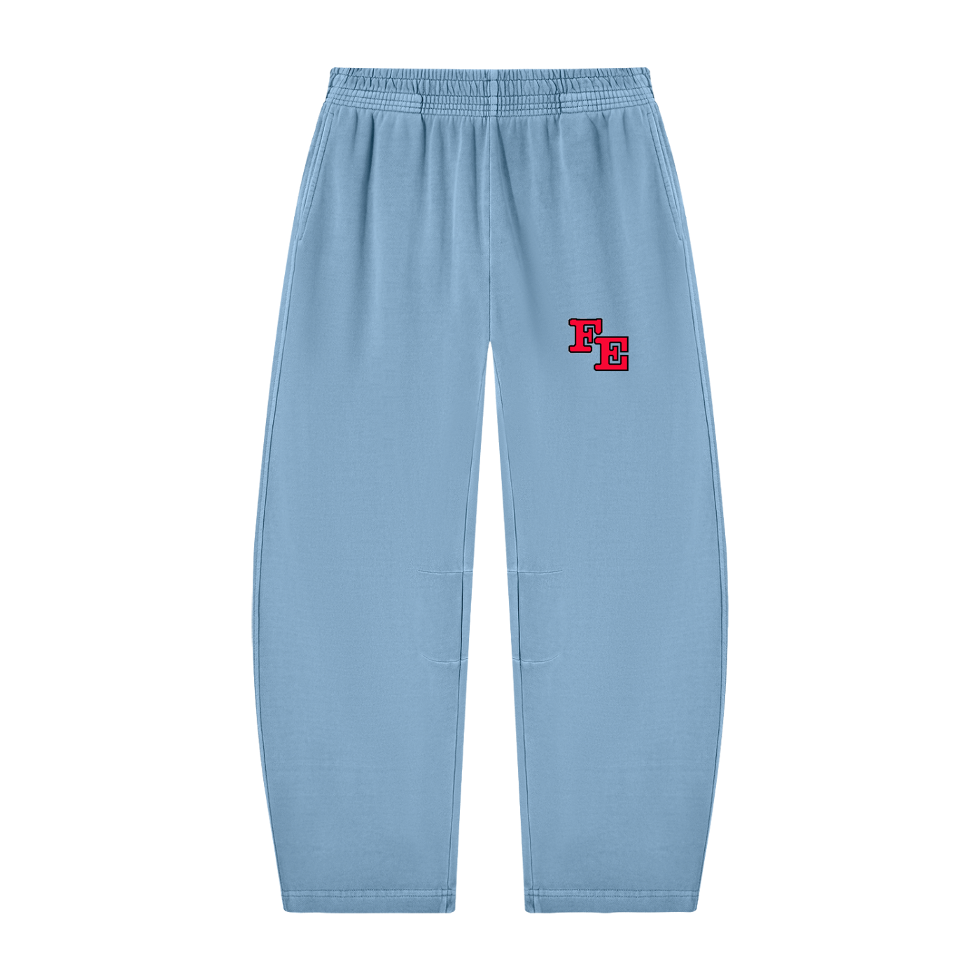 Unisex Vintage Washed Barrel Leg Sweatpants
