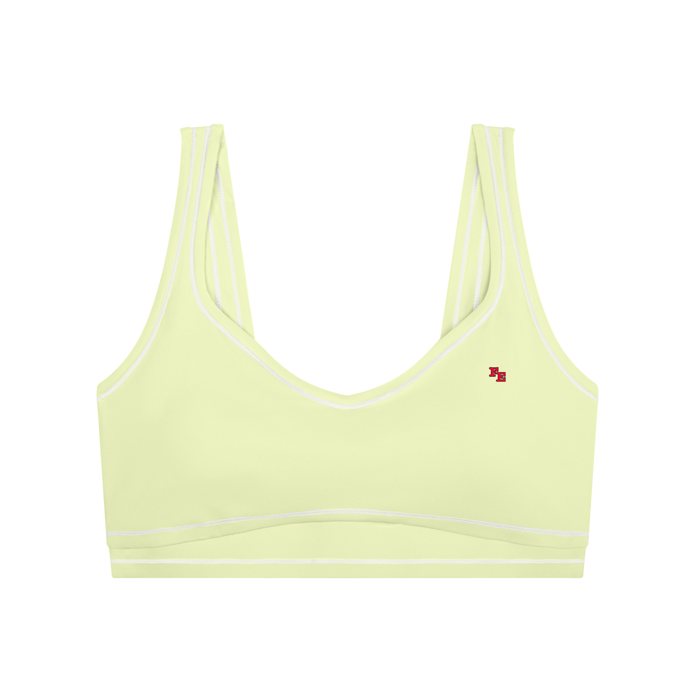 Women’s Topstitching Yoga Sports Bra