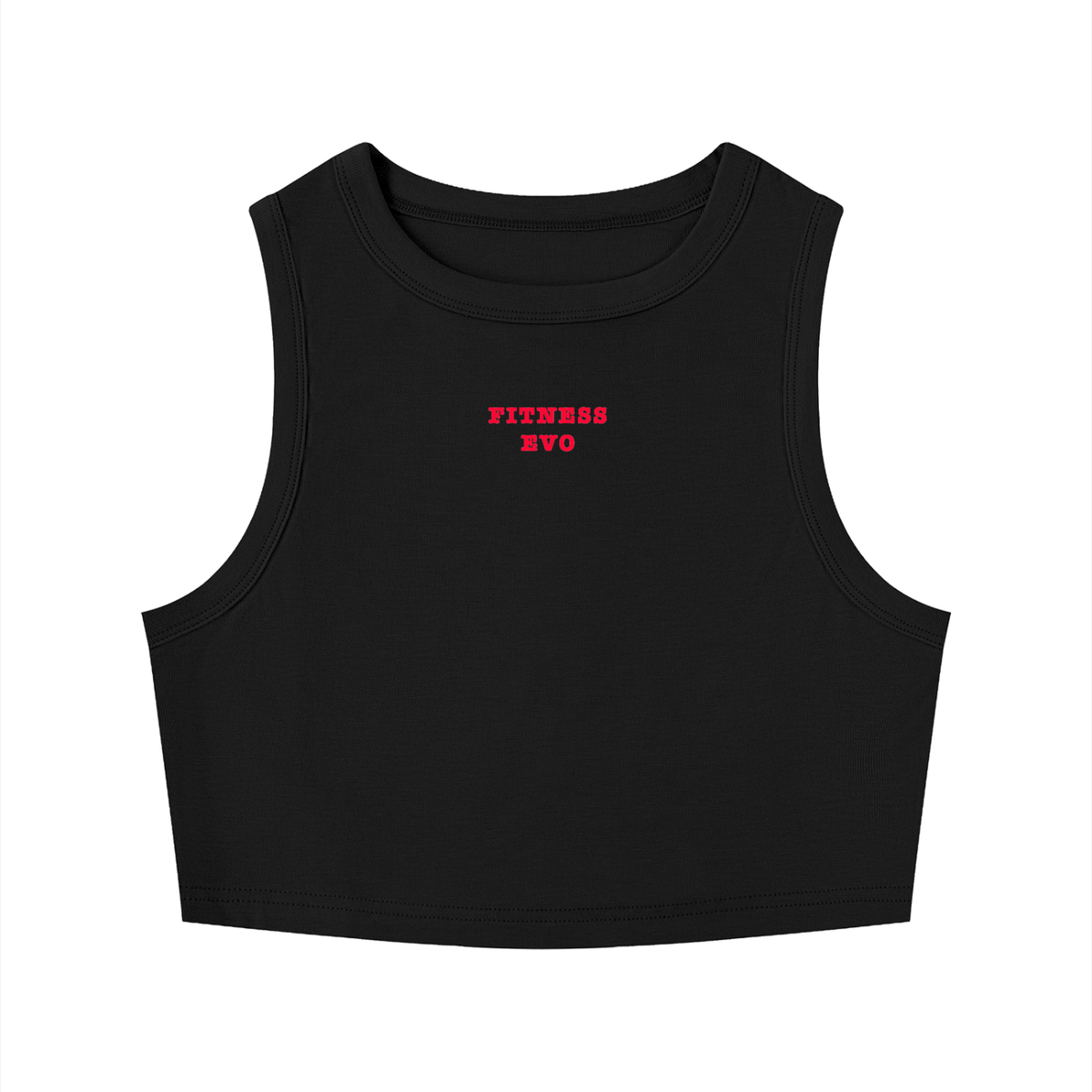 Women's Tight Crewneck Crop Tank Top