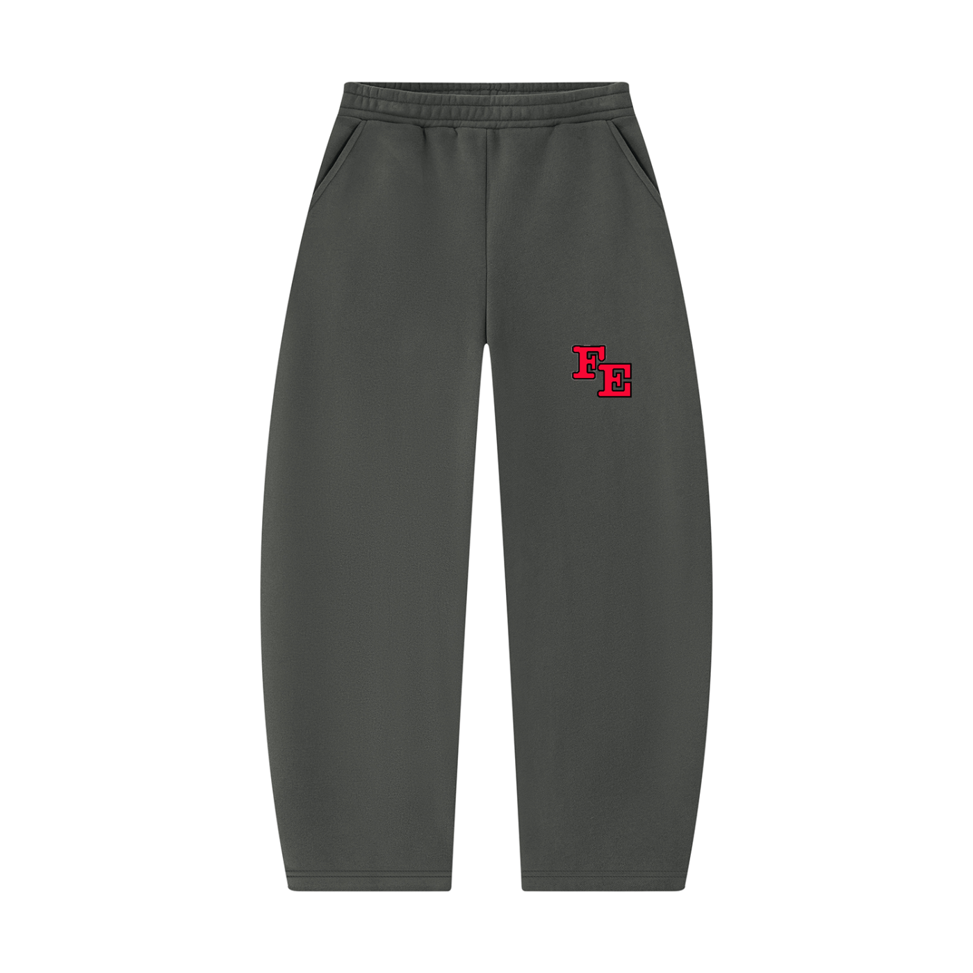 Unisex Barrel Leg Sweatpants