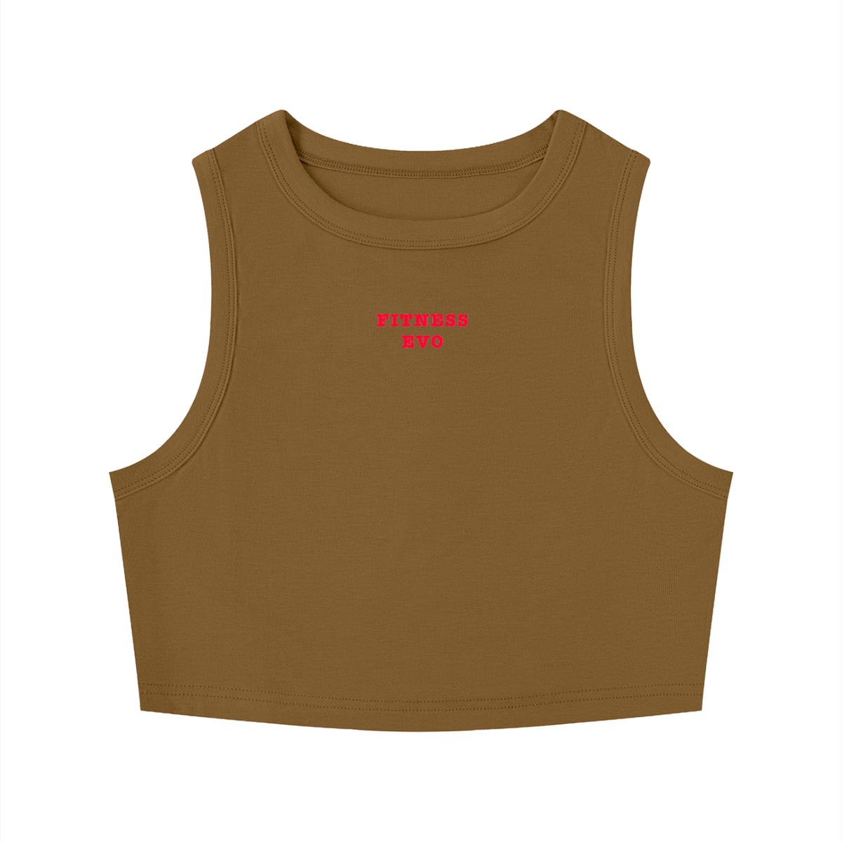 Women's Tight Crewneck Crop Tank Top