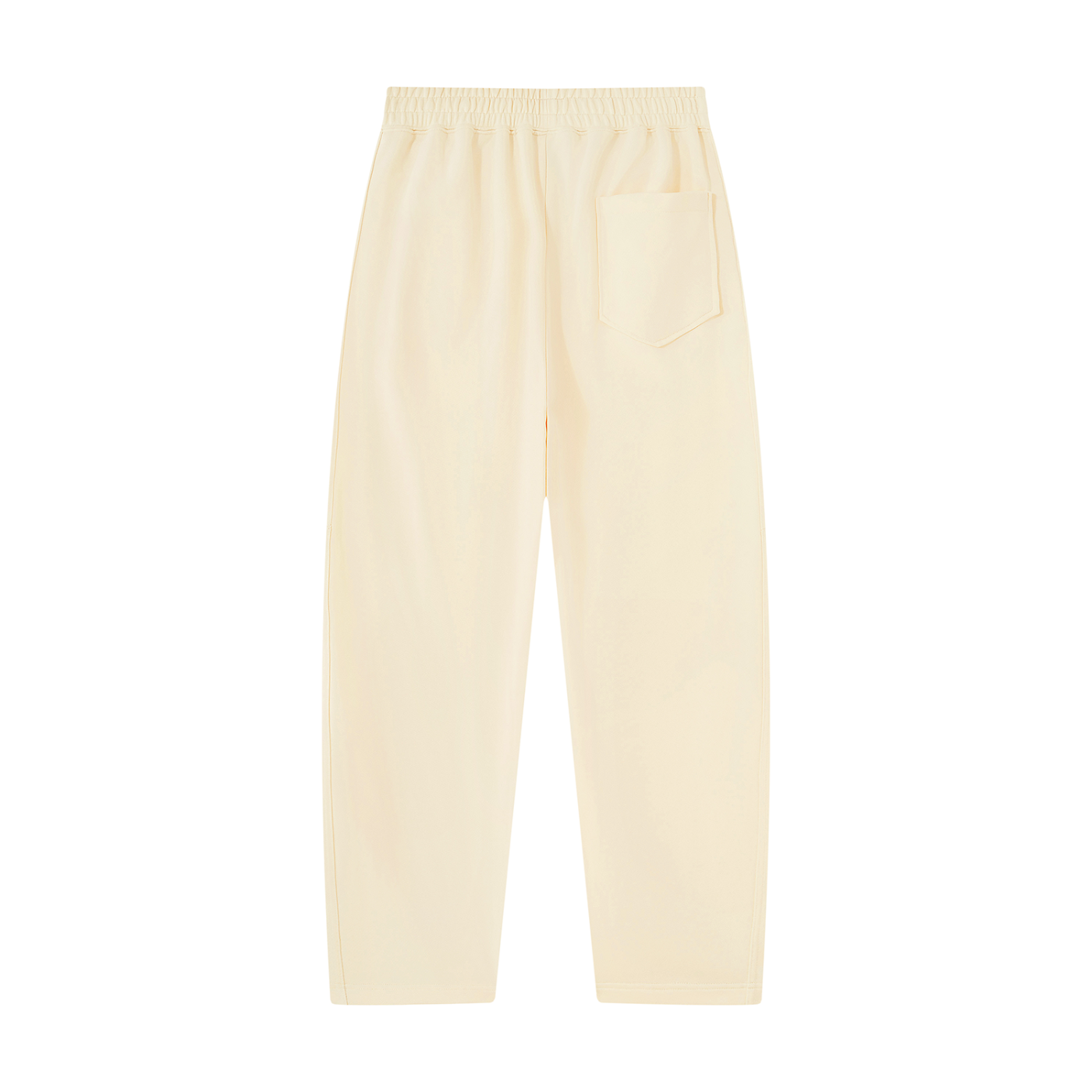 Unisex Tapered Straight Hem Sweatpants